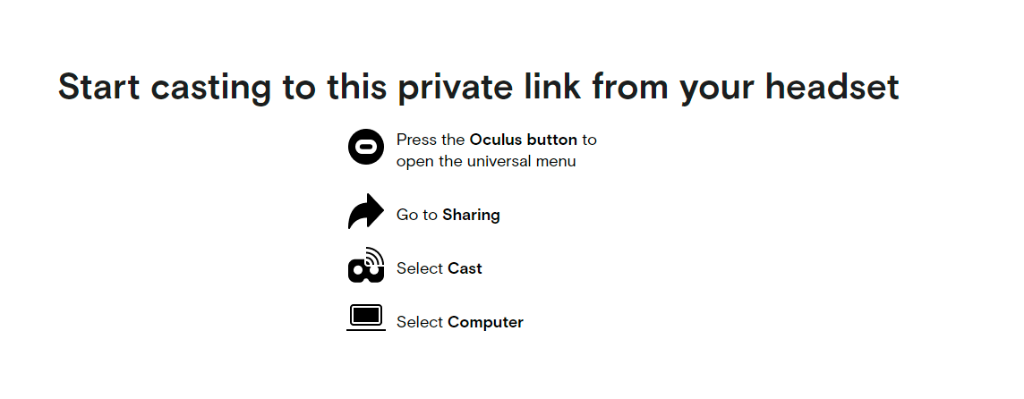 how to cast oculus quest 2 vr to tv castvrtopc